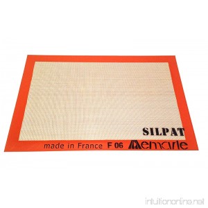 Silpat Non-Stick Silicone Jelly Roll Pan Baking Mat 11 x 17 - B00032S0HK